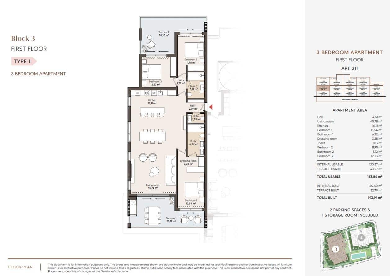 3 sovrum Lägenhet till salu i Estepona med pool - 1 055 000 € (Ref: 9792201)