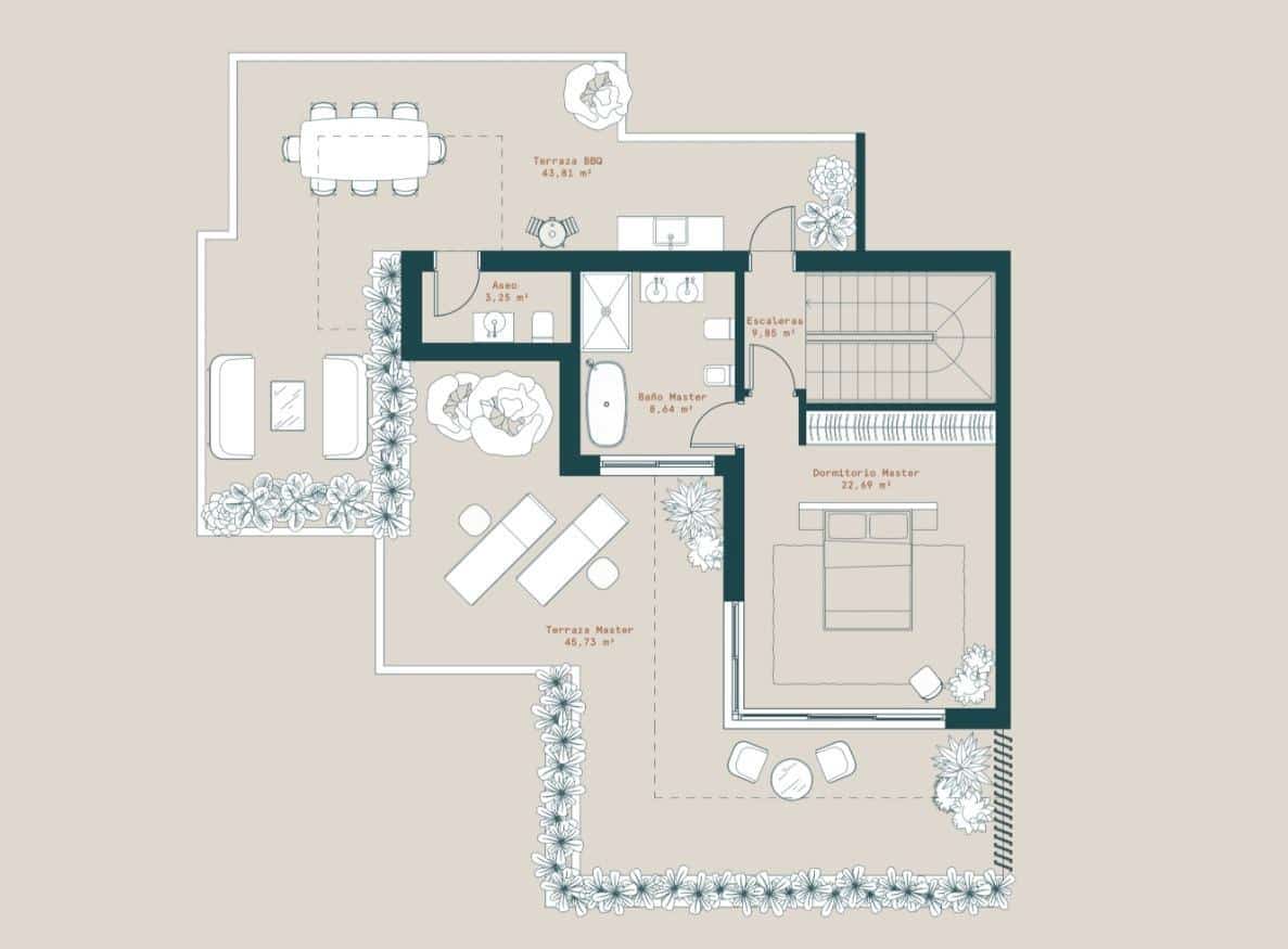 3 soveværelse Lejlighed til salg i Mijas med swimmingpool garage - € 1.549.000 (Ref: 9792291)
