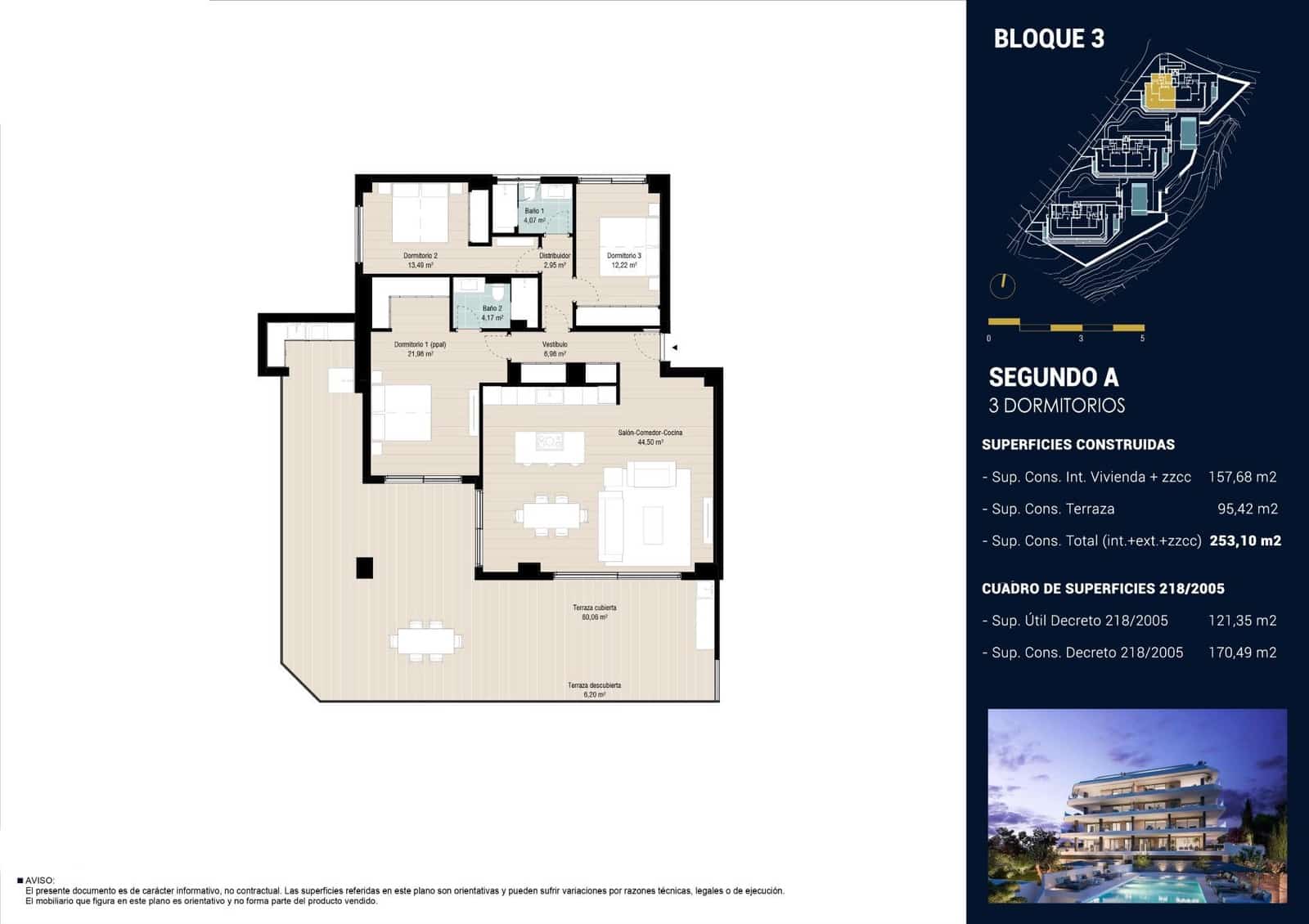 3 sovrum Lägenhet till salu i Fuengirola med pool - 905 500 € (Ref: 9792358)