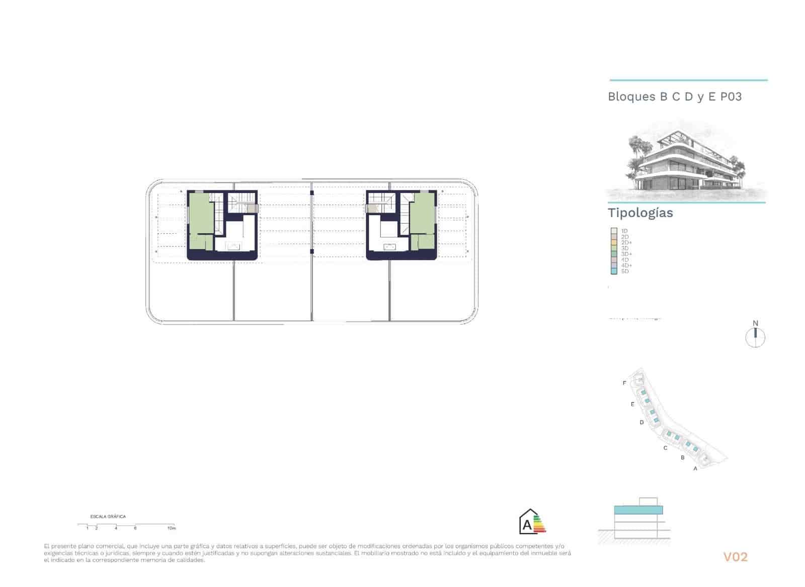 2 makuuhuone Huoneisto myytävänä paikassa Buenas Noches mukana uima-altaan - 901 000 € (Ref: 9792488)