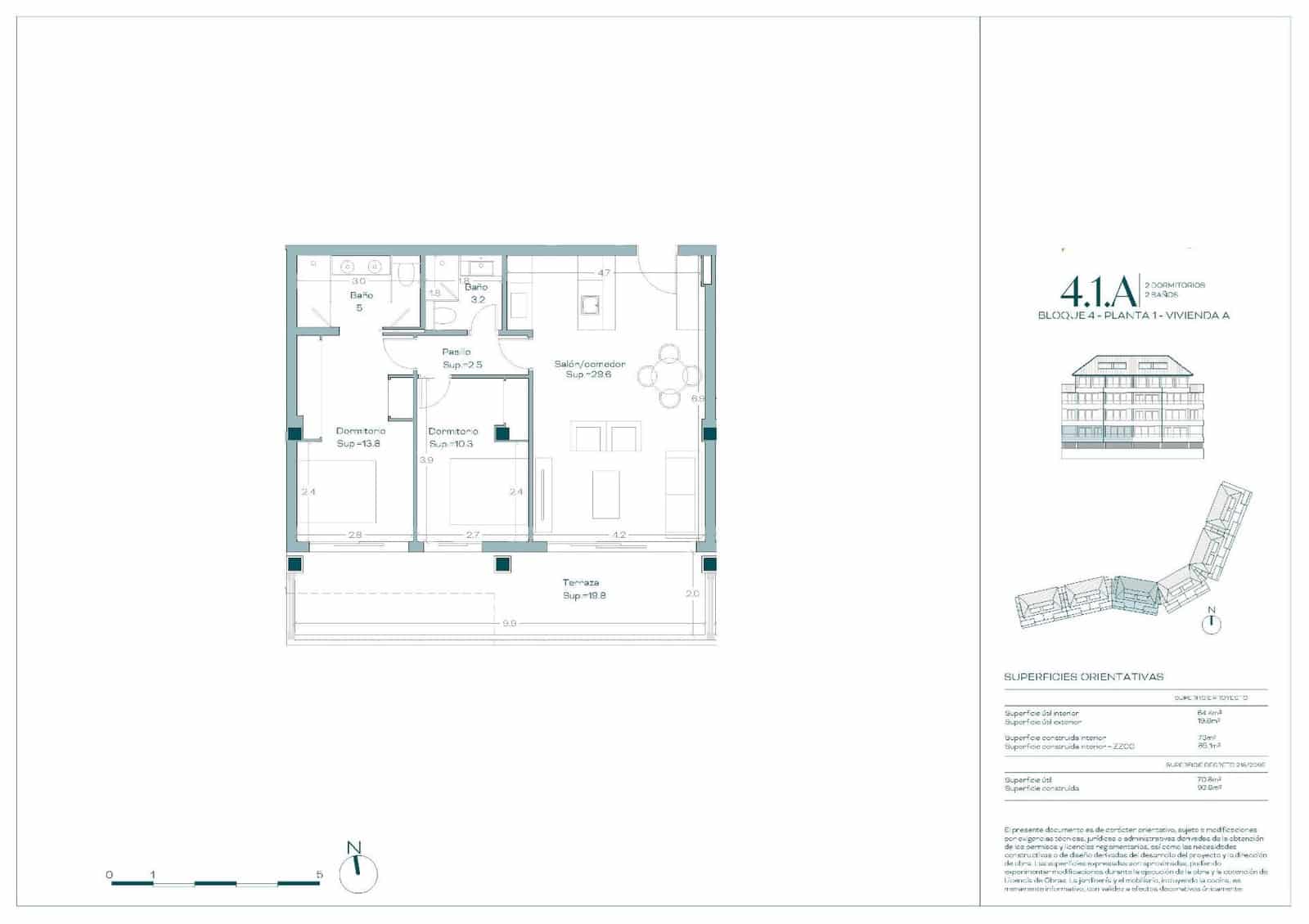 Apartamento de 2 habitaciones en Benalmádena en venta con piscina - 430.000 € (Ref: 9792500)