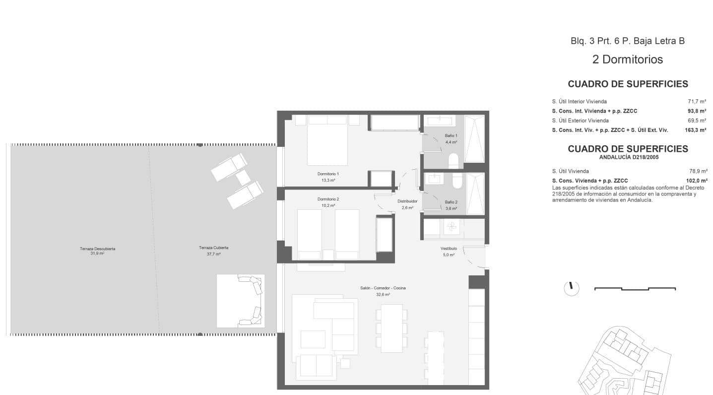 2 bedroom Apartment for sale in Cancelada with pool garage - € 492,000 (Ref: 9792549)