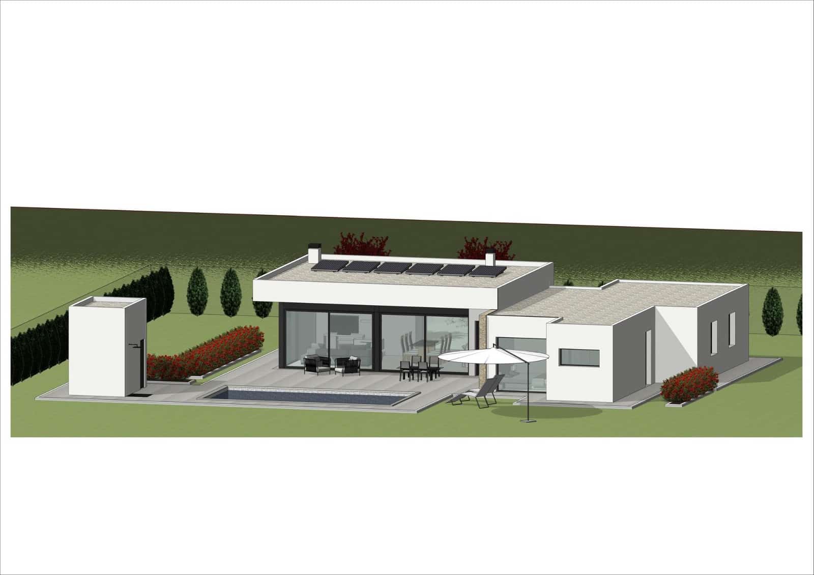 3 sypialnia Willa na sprzedaż w Aspe z basenem garażem - 508 000 € (Ref: 9792599)