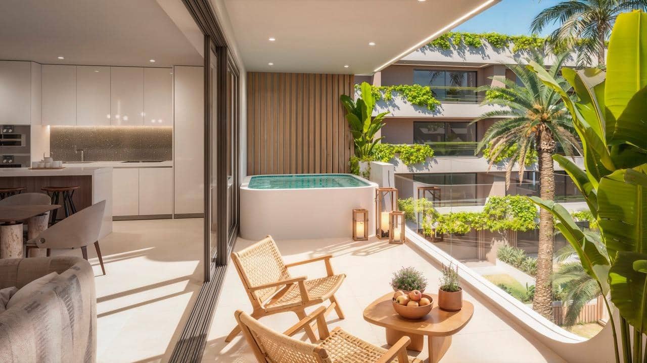 2 Zimmer Apartment zu verkaufen in San Pedro de Alcantara mit Pool Garage - 499.000 € (Ref: 9792645)