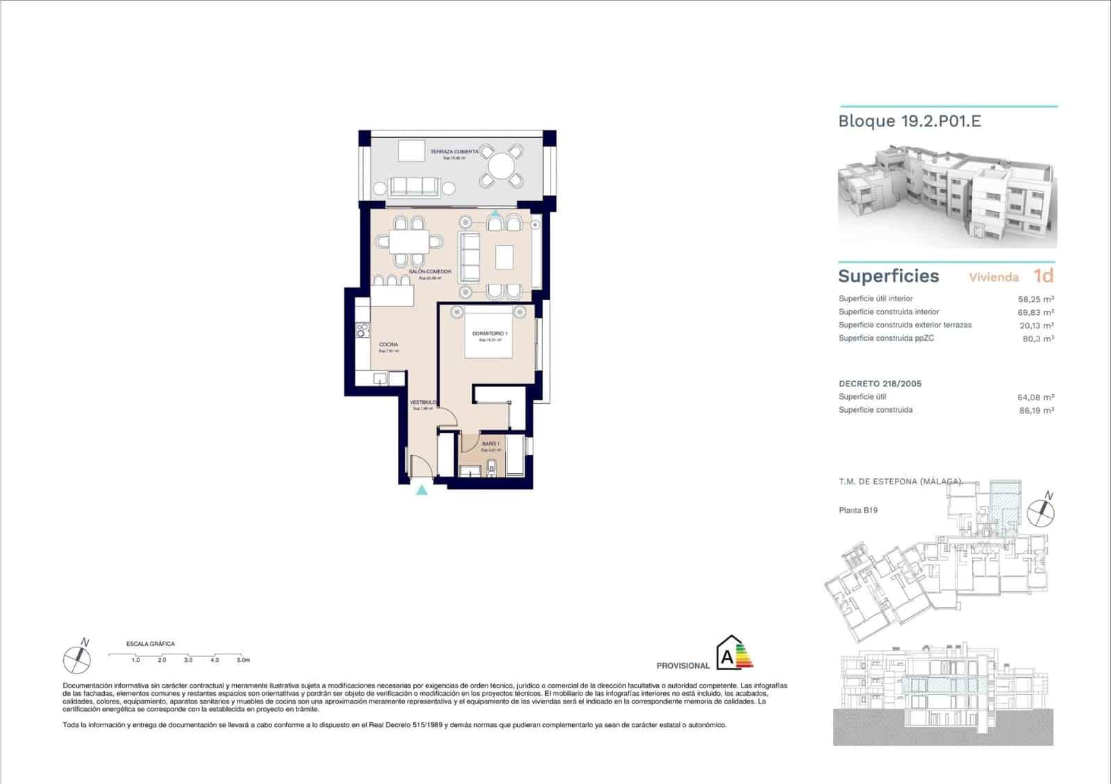 1 soveværelse Lejlighed til salg i New Golden Mile med swimmingpool garage - € 341.000 (Ref: 9792685)