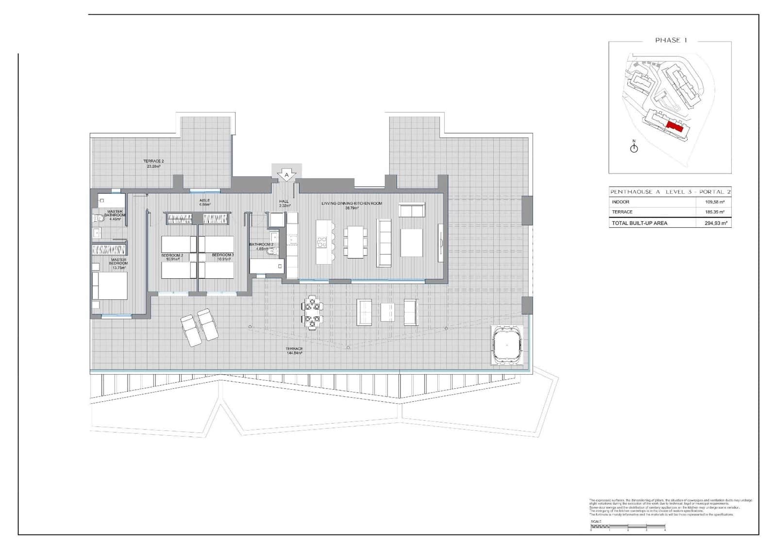 3 soveværelse Lejlighed til salg i Mijas med swimmingpool garage - € 977.900 (Ref: 9792723)