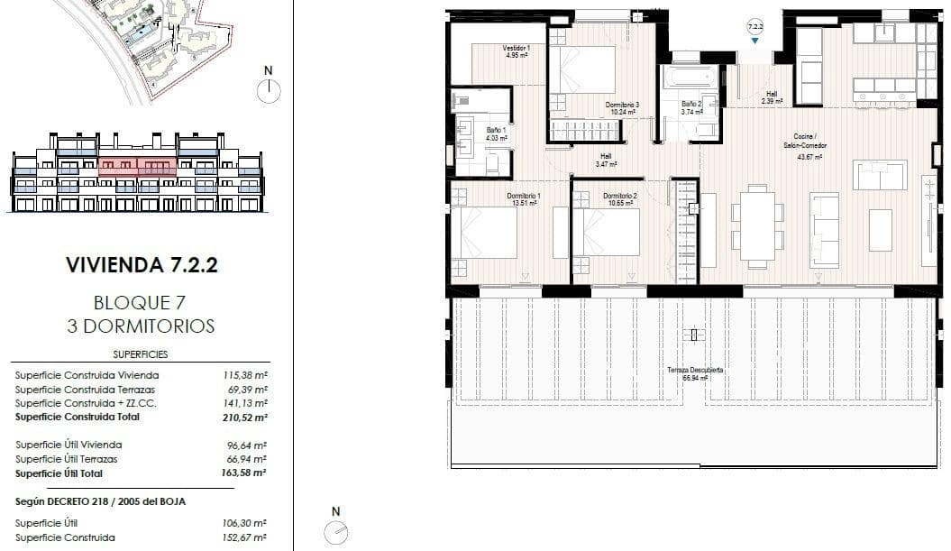 3 bedroom Apartment for sale in Casares with pool garage - € 720,000 (Ref: 9792751)