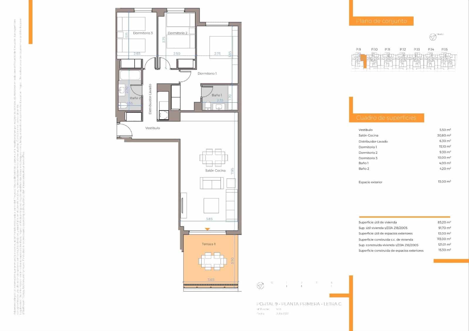 3 soverom Leilighet til salgs i Benalmadena med svømmebasseng garasje - € 418 000 (Ref: 9792756)