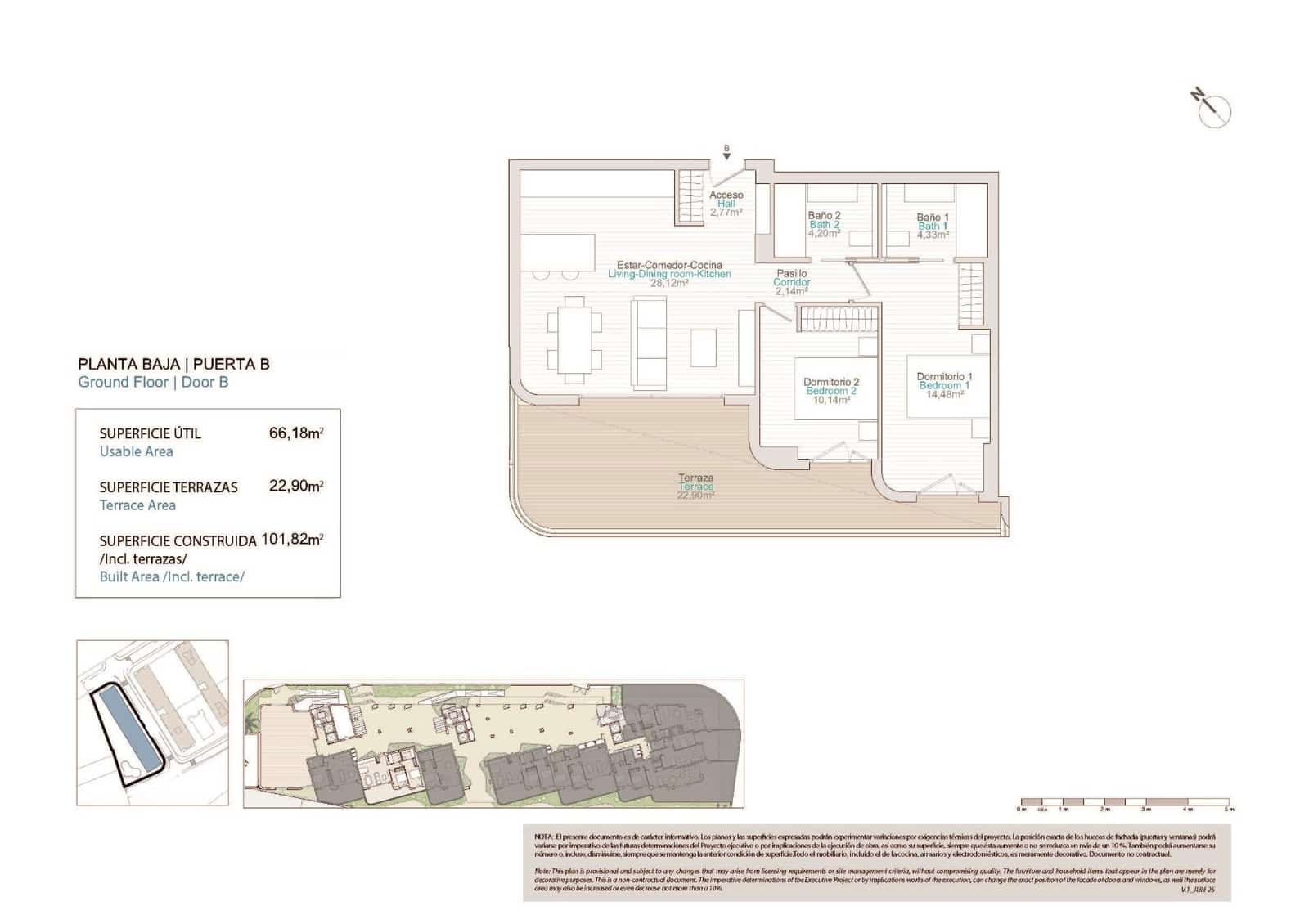 2 camera da letto Appartamento in vendita in La Villajoyosa / Vila Joiosa con piscina garage - 338.000 € (Rif: 9792808)