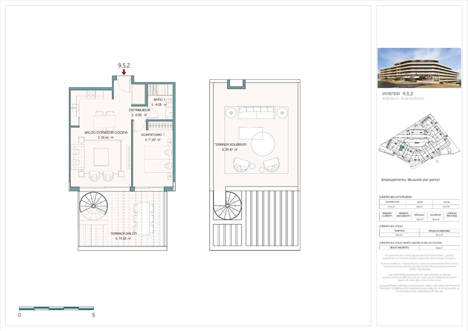 1 chambre Appartement à vendre à Estepona avec piscine garage - 605 000 € (Ref: 9792864)