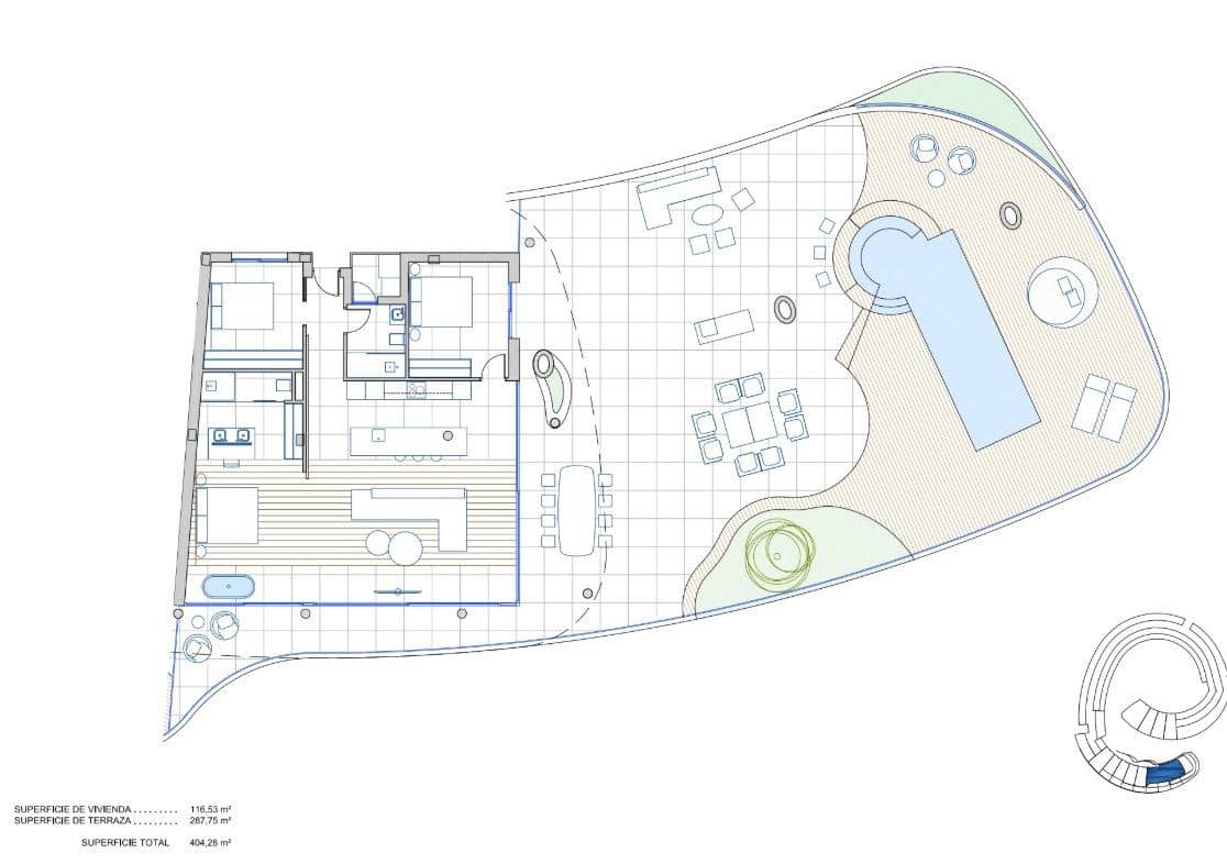 Apartamento de 3 habitaciones en Fuengirola en venta con piscina - 1.950.000 € (Ref: 9792965)