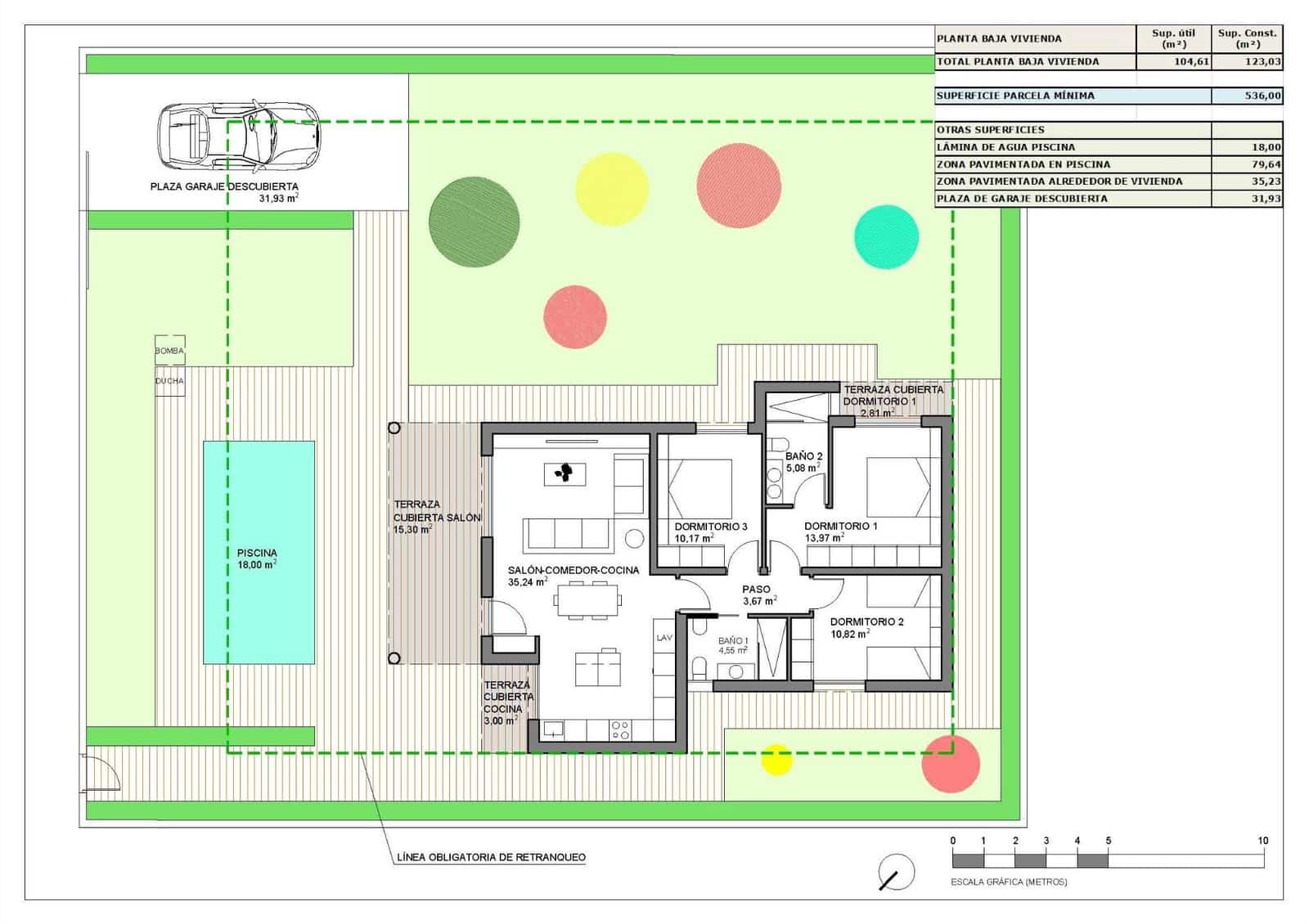 3 soverom Villa til salgs i Hondon de las Nieves med svømmebasseng garasje - € 370 000 (Ref: 9794248)