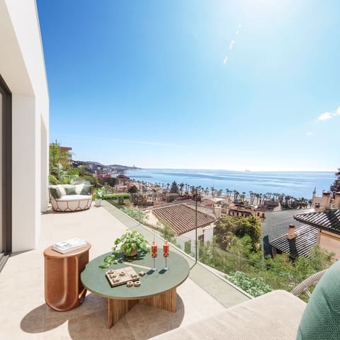 Apartamento de 2 habitaciones en Monte Sancha, Málaga ciudad en venta - 1.550.000 € (Ref: 9800492)