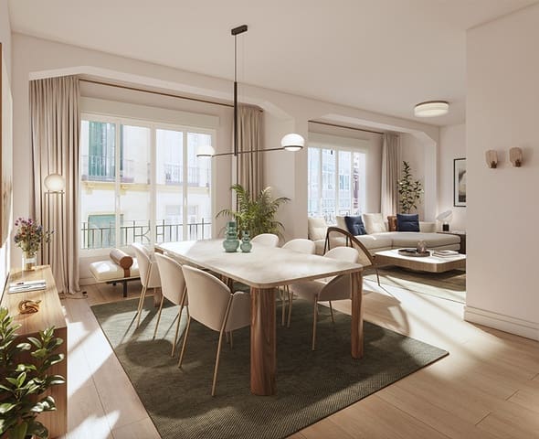 3 soveværelse Lejlighed til salg i Centro Historico, Málaga by - € 975.000 (Ref: 9800495)