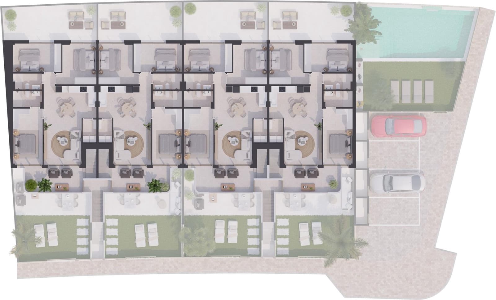 3 soveværelse Lejlighed til salg i Los Cuarteros med swimmingpool - € 339.900 (Ref: 9839909)