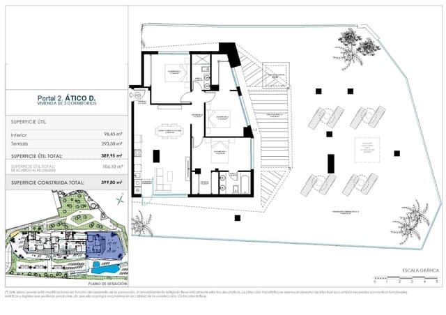 3 Zimmer Apartment zu verkaufen in Montealto - Monterrey, Benalmádena mit Pool - 745.000 € (Ref: 9839910)