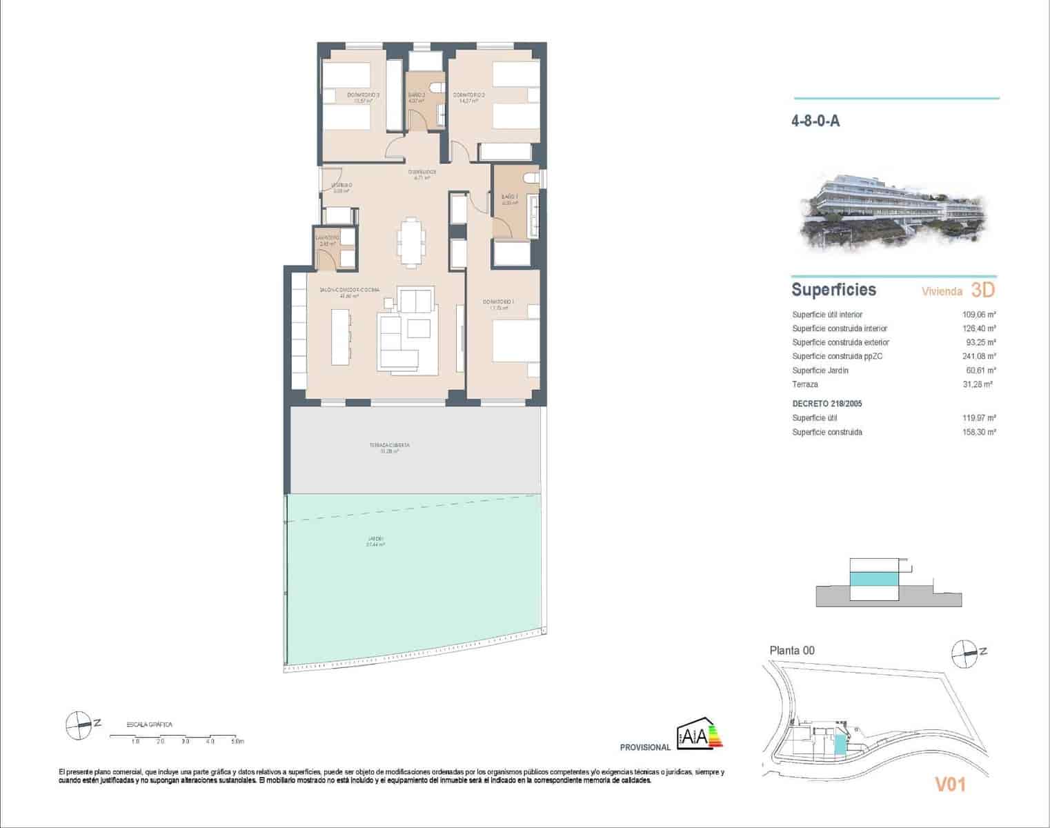 3 slaapkamer Appartement te koop in New Golden Mile met zwembad garage - € 632.000 (Ref: 9856955)