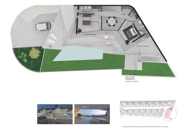 4 sypialnia Willa na sprzedaż w Benitachell / Benitatxell z basenem - 1 390 000 € (Ref: 9857048)