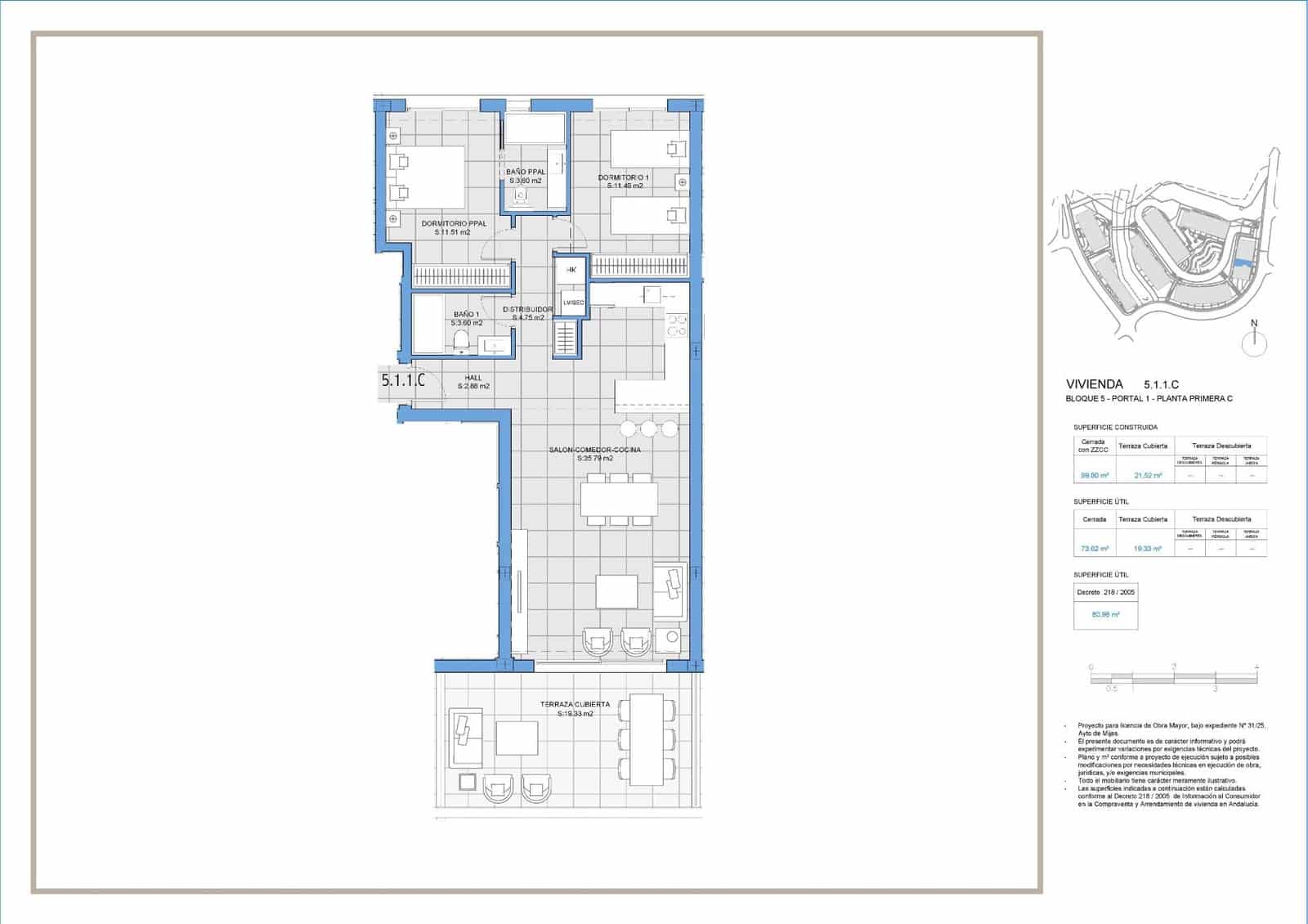 2 chambre Appartement à vendre à Riviera del Sol avec piscine garage - 355 000 € (Ref: 9857060)