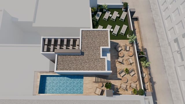 2 soveværelse Lejlighed til salg i Centro, Torrevieja med swimmingpool - € 255.000 (Ref: 9857070)