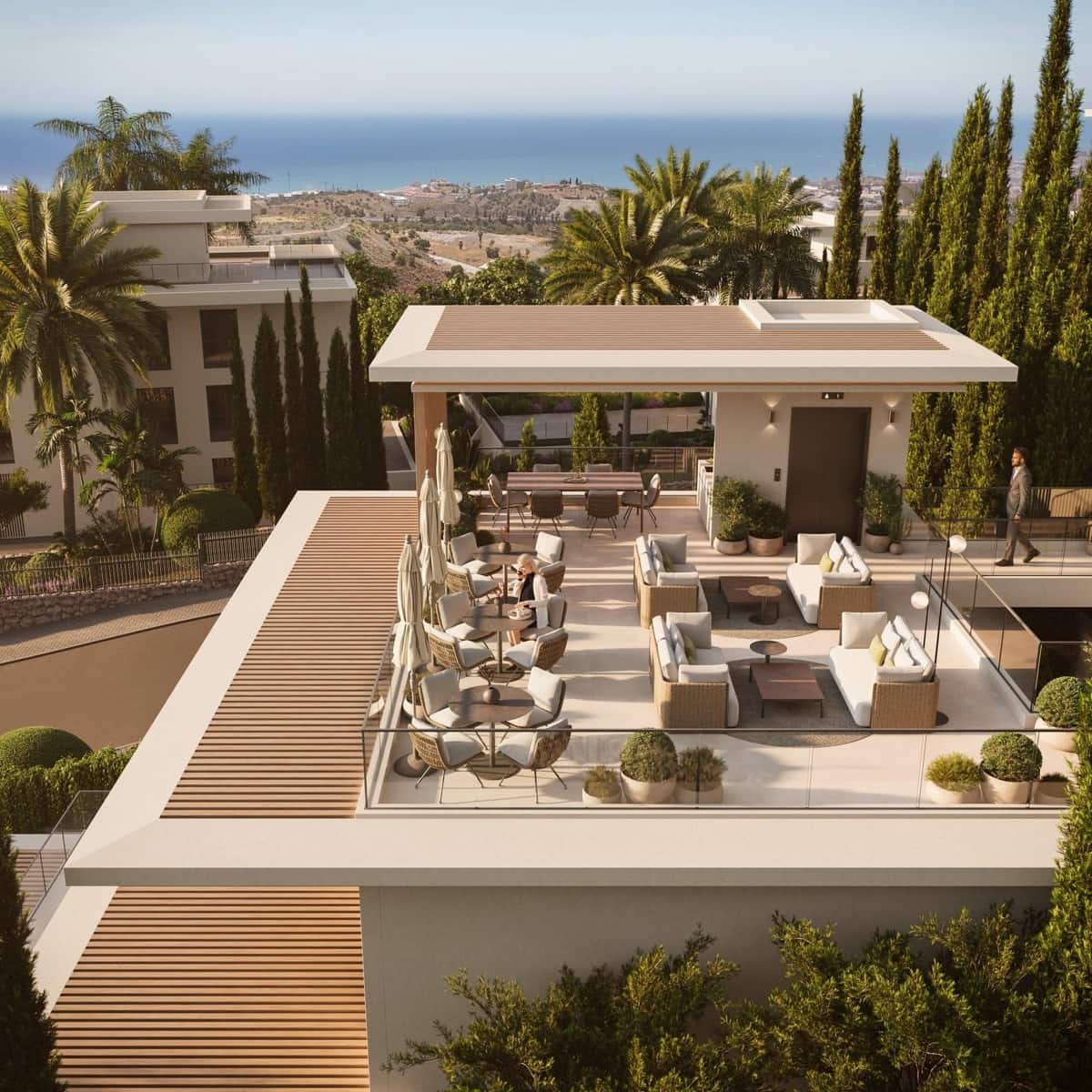 3 soveværelse Lejlighed til salg i Mijas med swimmingpool - € 1.542.000 (Ref: 9857075)