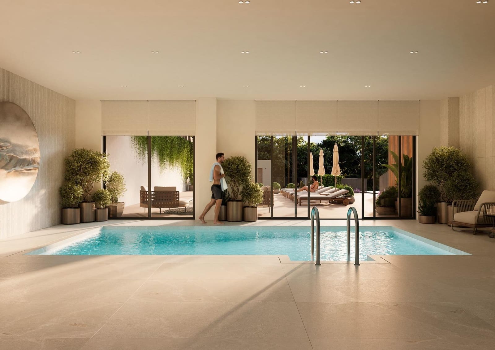 3 soveværelse Lejlighed til salg i Mijas med swimmingpool - € 1.542.000 (Ref: 9857075)