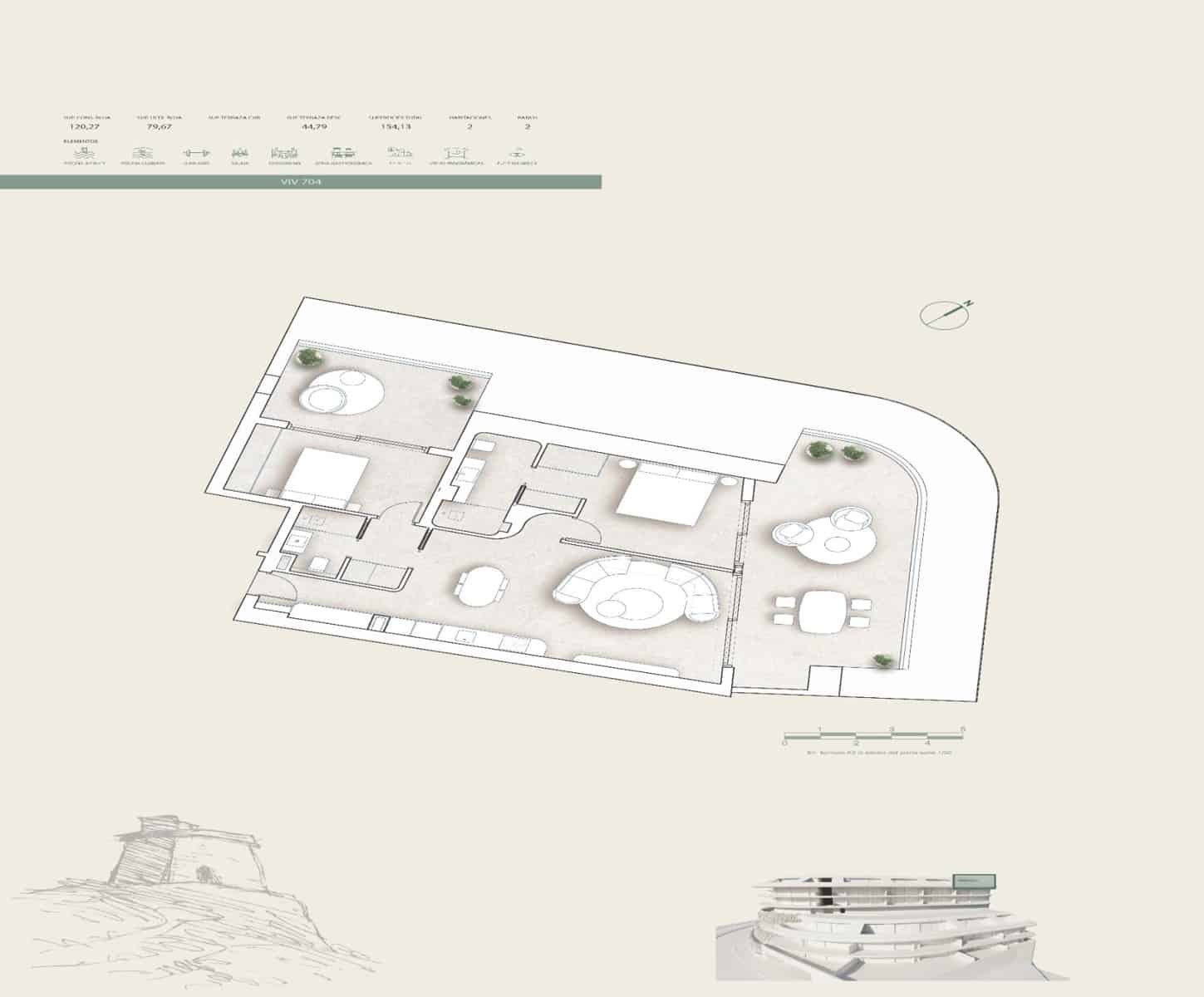 2 Zimmer Apartment zu verkaufen in Fuengirola mit Pool - 835.000 € (Ref: 9857077)
