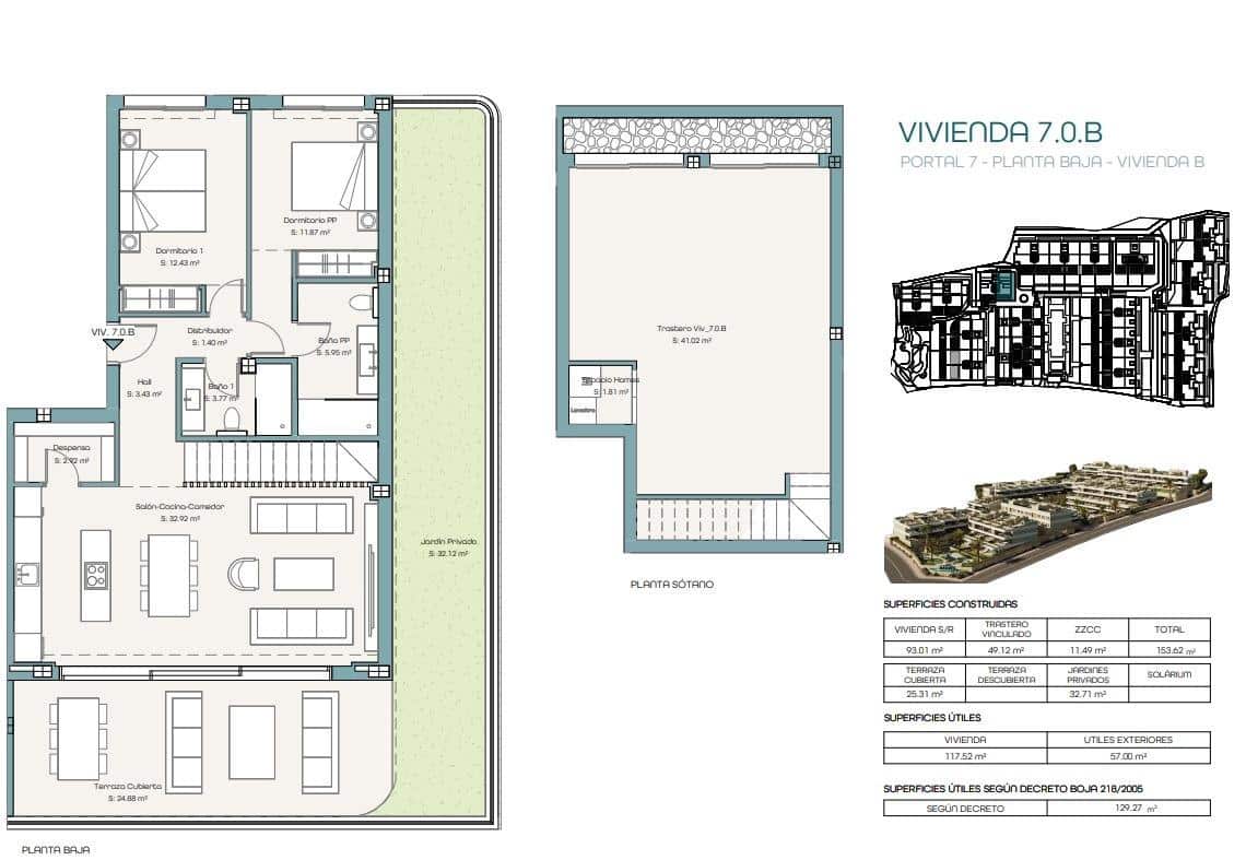 2 soverom Leilighet til salgs i Estepona med svømmebasseng garasje - € 655 000 (Ref: 9857165)