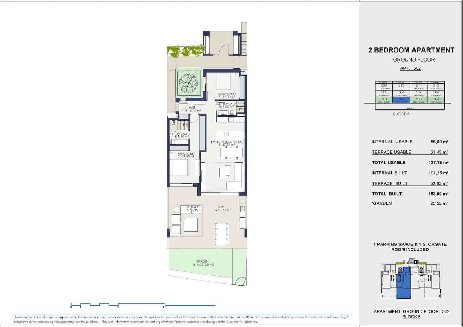 2 bedroom Apartment for sale in Estepona with pool garage - € 669,465 (Ref: 9857222)