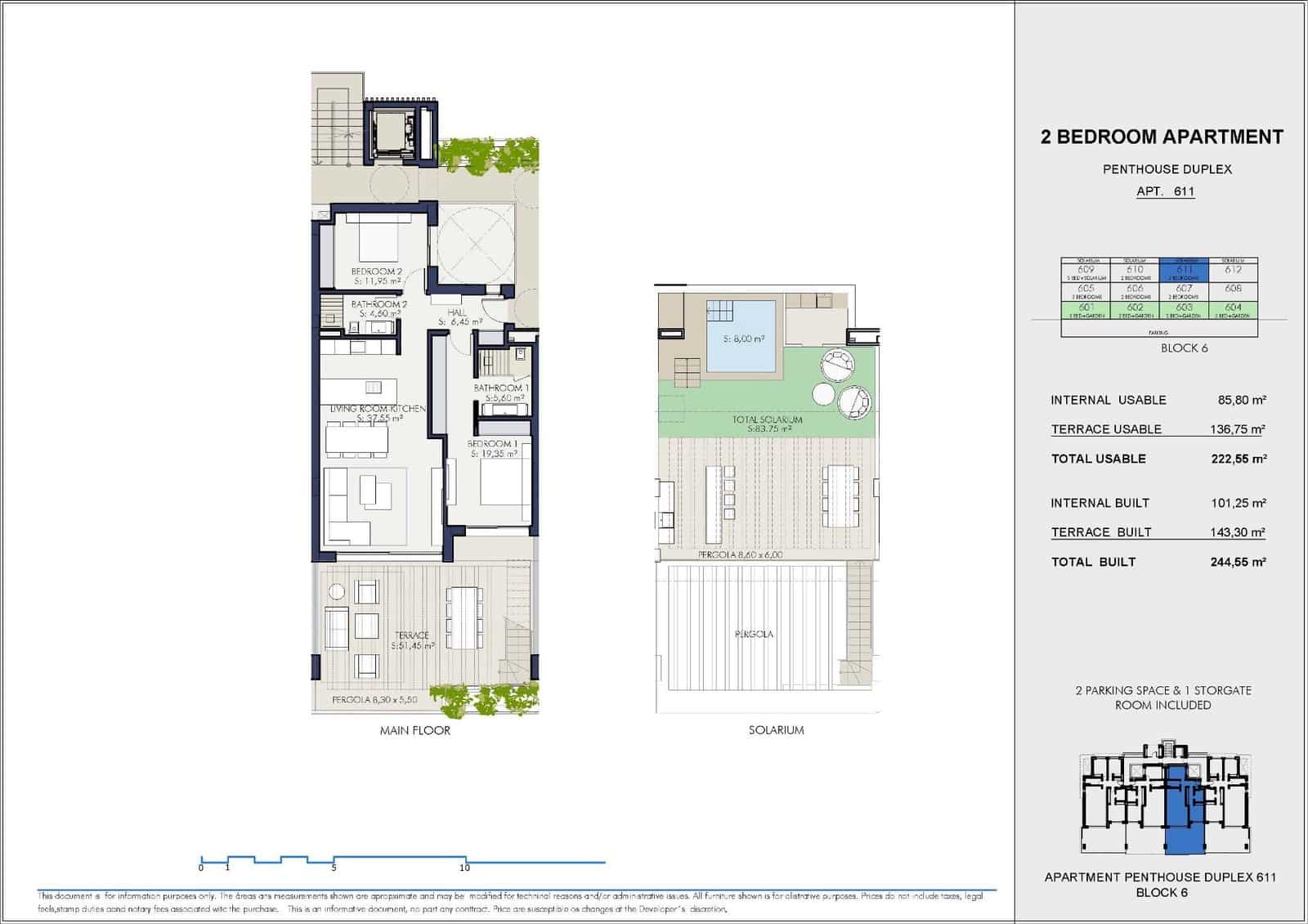 2 bedroom Apartment for sale in Estepona with pool garage - € 978,200 (Ref: 9857225)