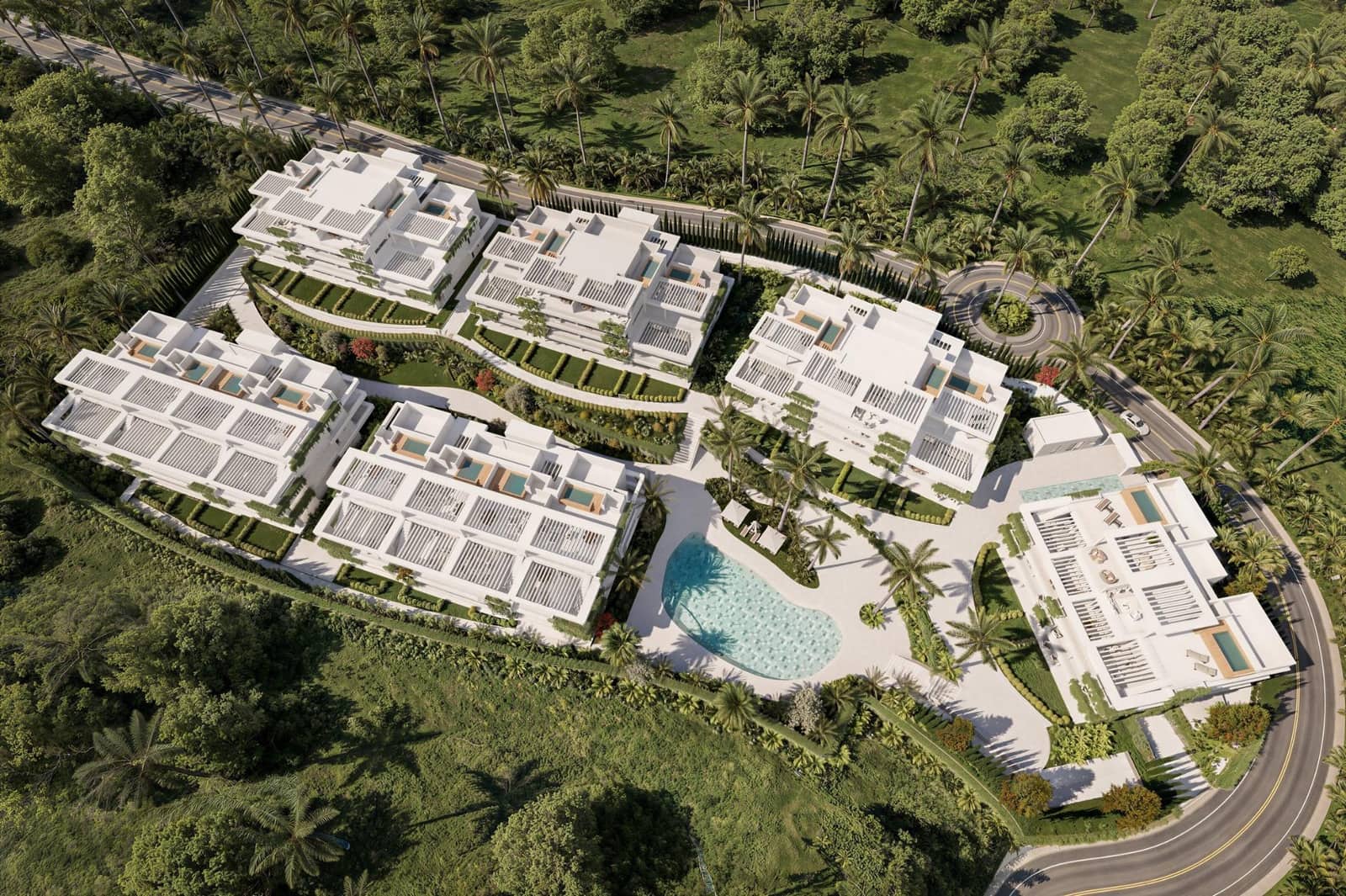 3 sovrum Lägenhet till salu i Estepona med pool - 1 176 945 € (Ref: 9857226)