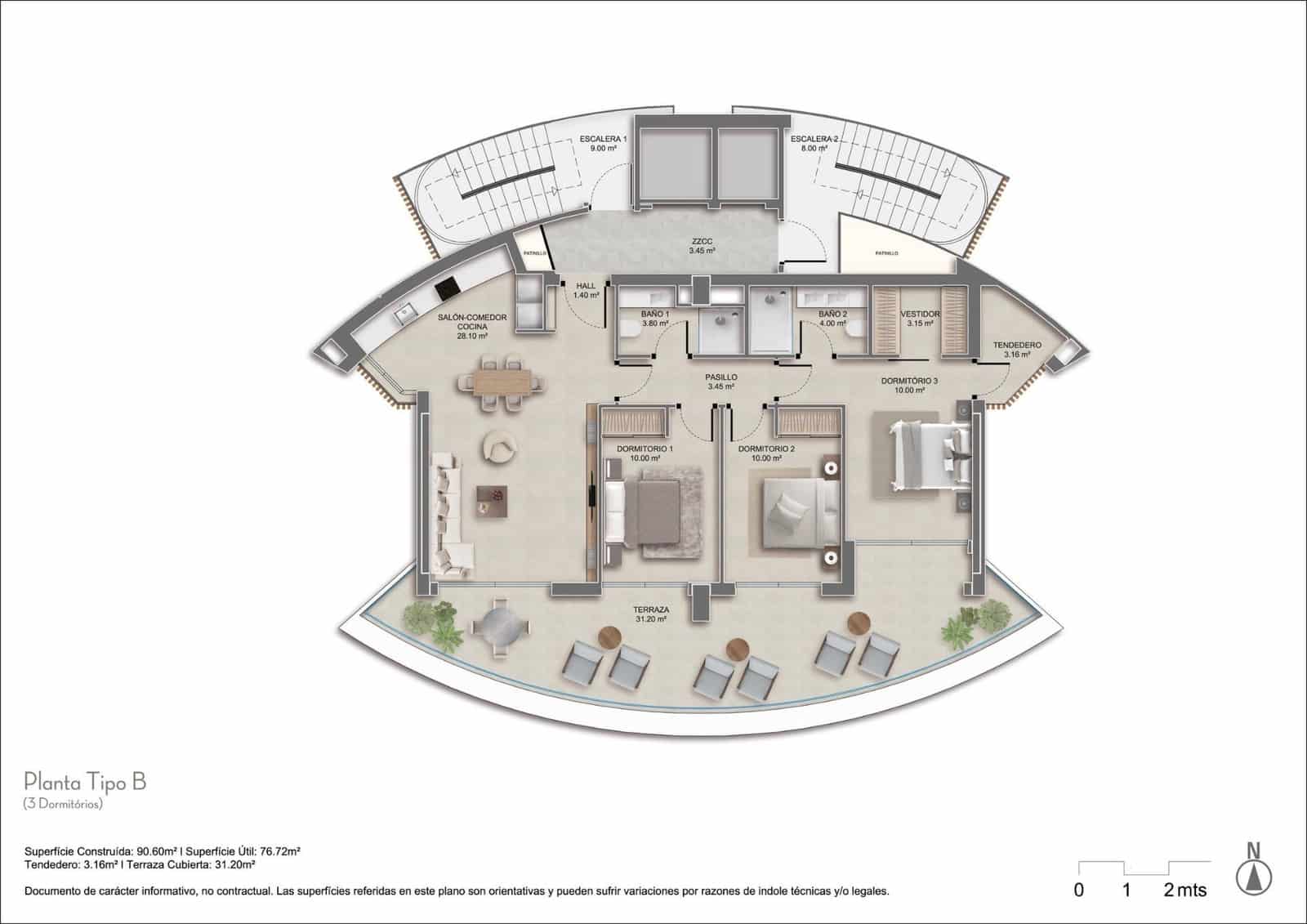 3 chambre Appartement à vendre à Calpe / Calp avec piscine - 676 000 € (Ref: 9857231)