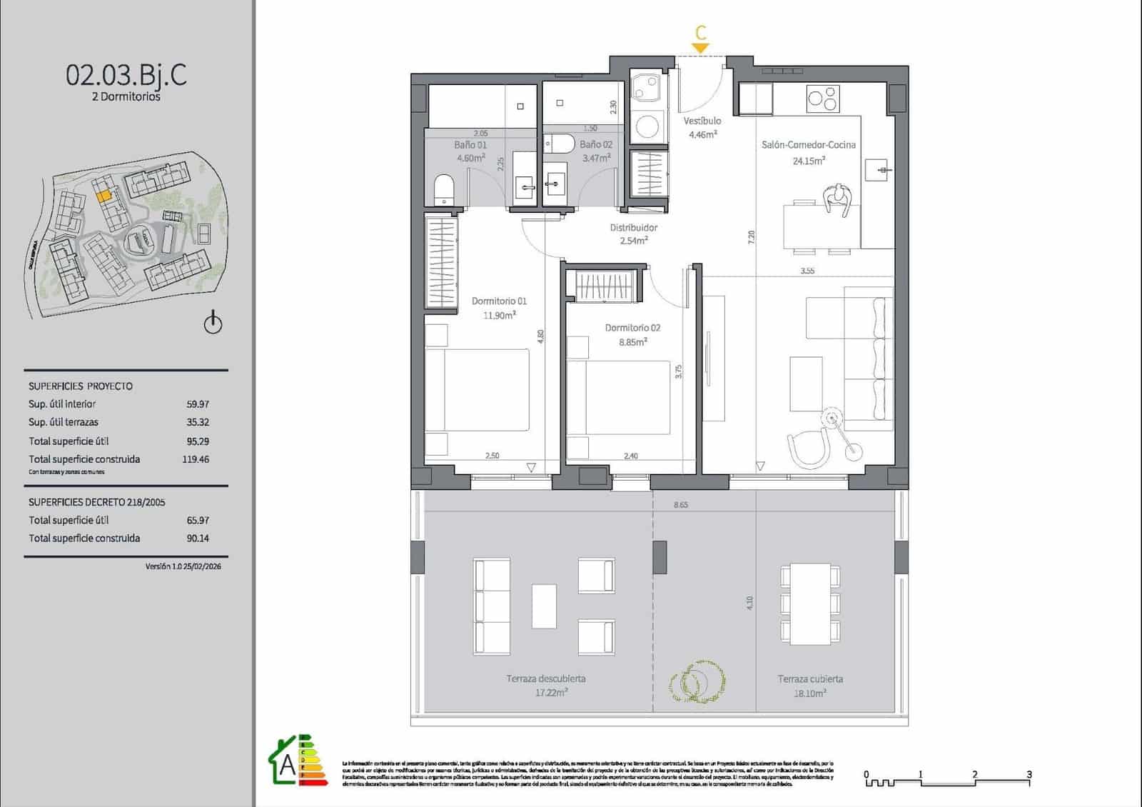 2 quarto Apartamento para venda em Mijas com piscina garagem - 366 000 € (Ref: 9857258)