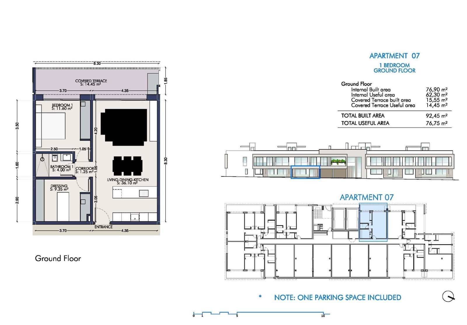 1 soverom Leilighet til salgs i Marbella med garasje - € 439 000 (Ref: 9857281)
