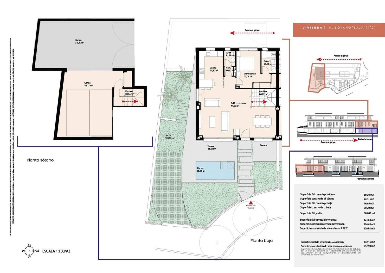 3 camera da letto Casa in vendita in Malaga citta con piscina - 1.750.000 € (Rif: 9857300)