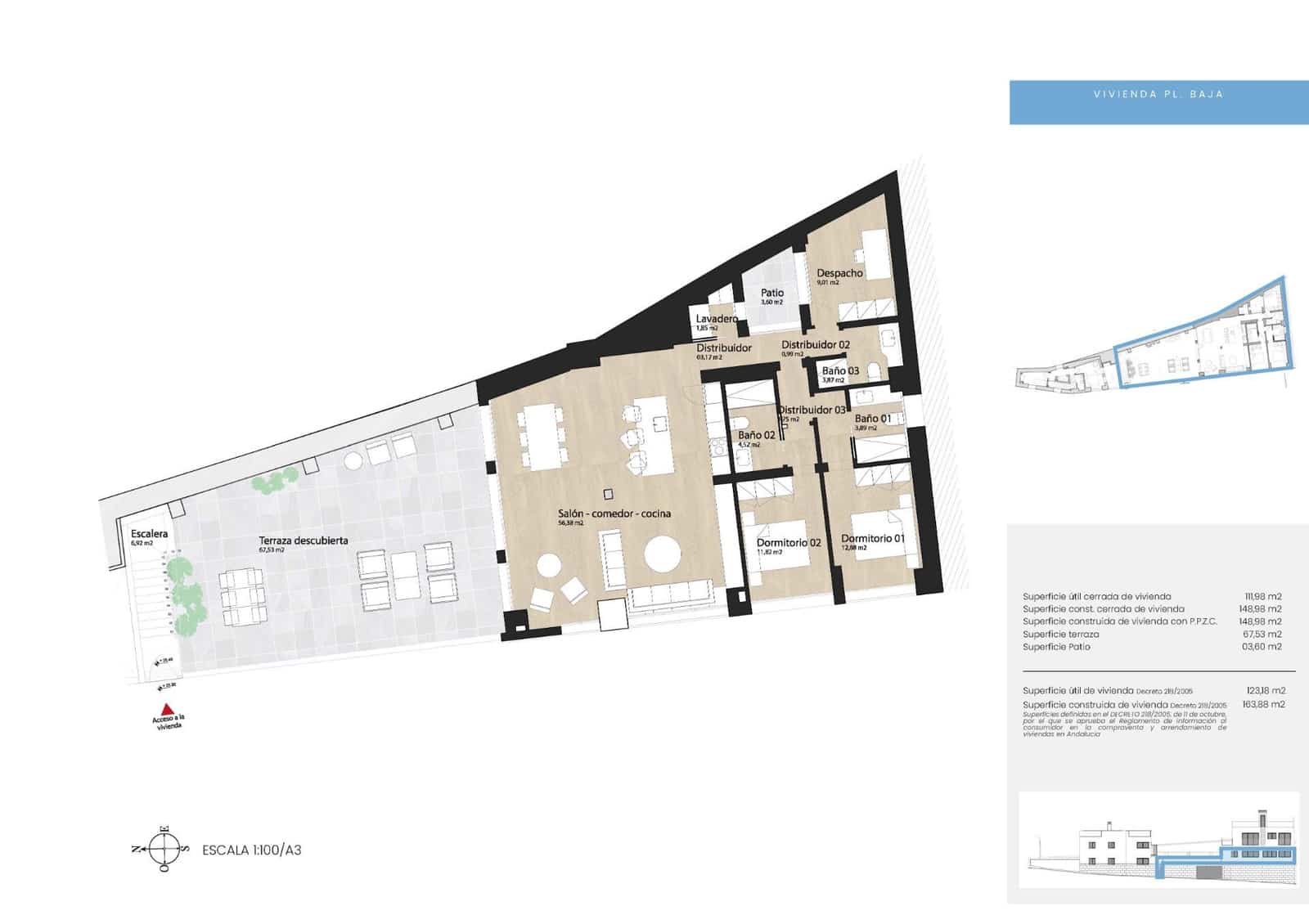 2 soverom Leilighet til salgs i Malaga by med garasje - € 1 200 000 (Ref: 9857301)
