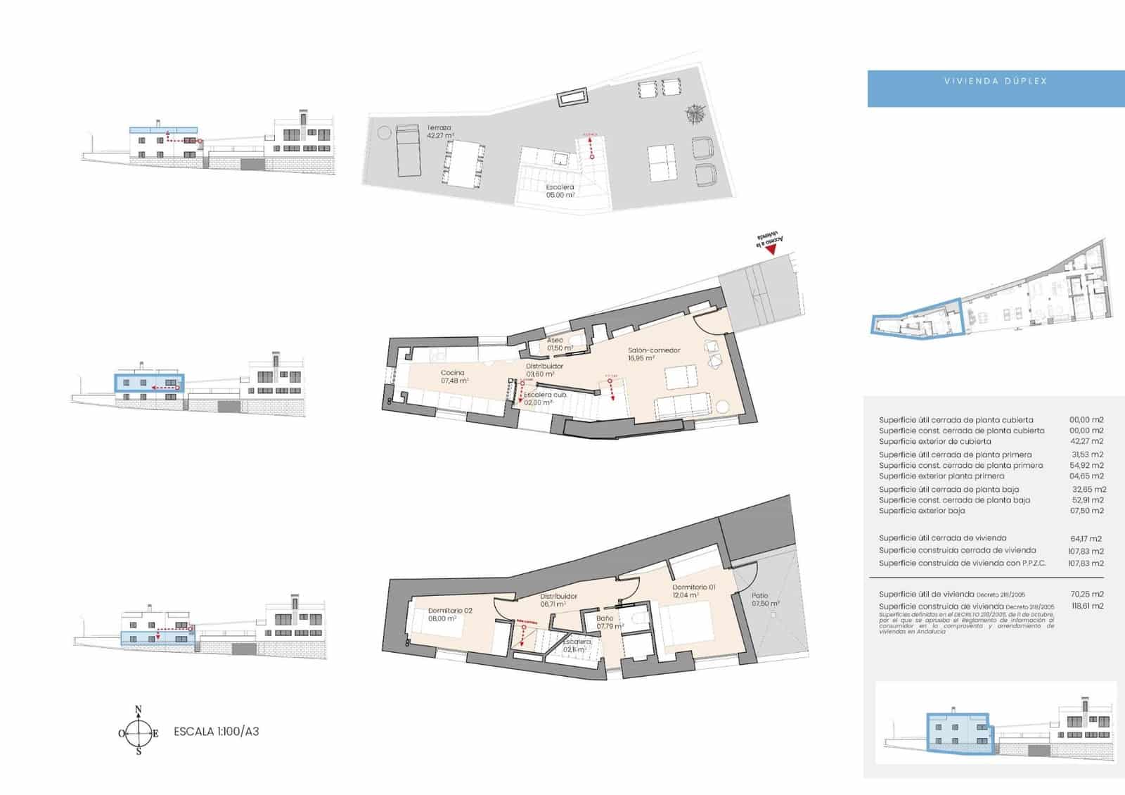 2 soverom Strandleiligheter til salgs i Malaga by - € 880 000 (Ref: 9857303)