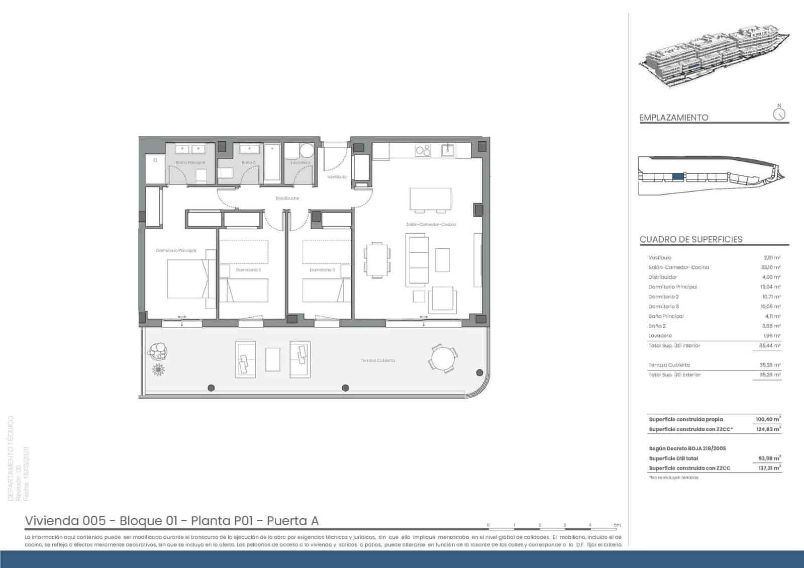 3 chambre Appartement à vendre à Estepona avec piscine garage - 485 000 € (Ref: 9857389)