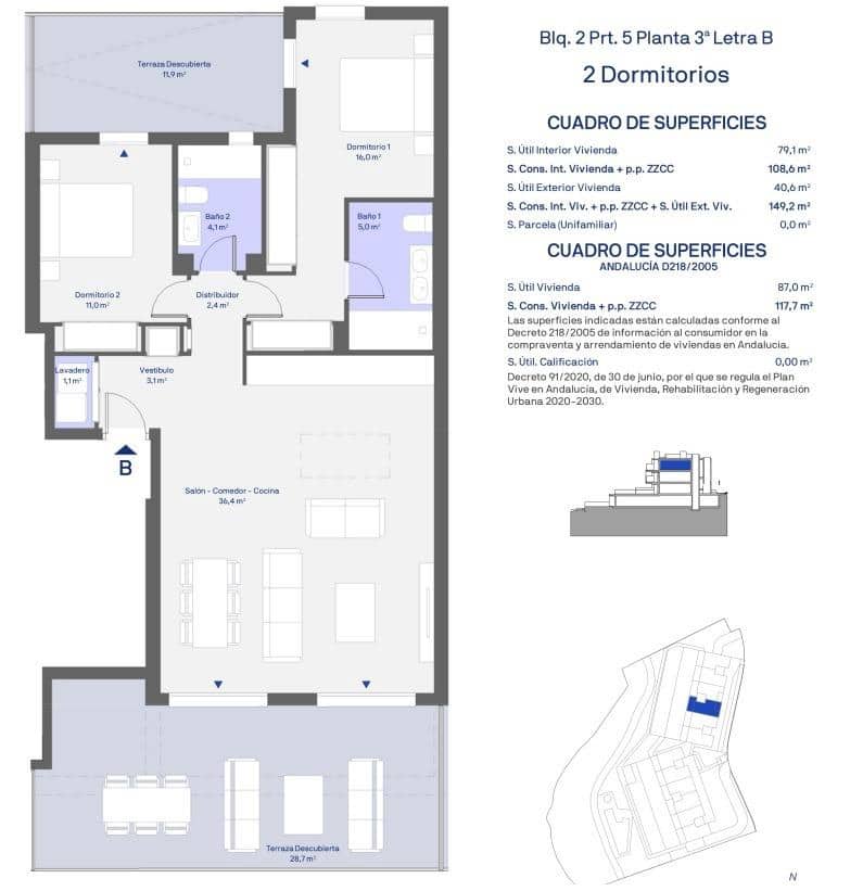 Apartamento de 2 habitaciones en Cancelada en venta con piscina garaje - 467.000 € (Ref: 9857426)