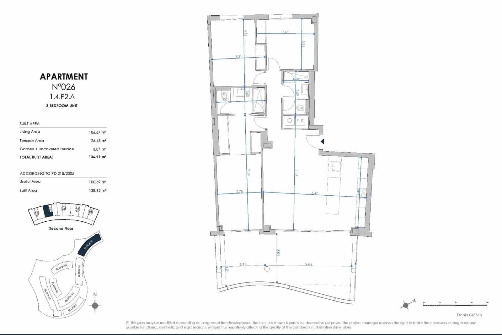 3 soveværelse Lejlighed til salg i Fuengirola med swimmingpool garage - € 599.000 (Ref: 9857443)