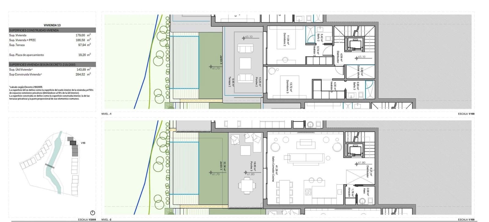 3 soverom Hus til salgs i Elviria med svømmebasseng garasje - € 1 395 275 (Ref: 9857467)