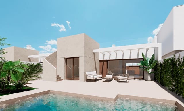 Chalet de 3 habitaciones en Las Lomas de Rame - Bahía Bella, Los Alcázares en venta con piscina - 459.000 € (Ref: 9882762)