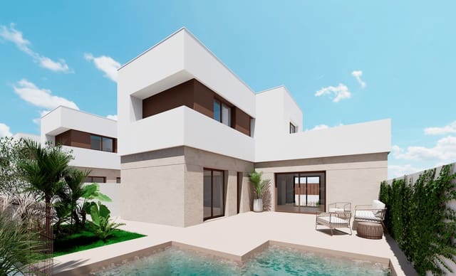Chalet de 3 habitaciones en Las Lomas de Rame - Bahía Bella, Los Alcázares en venta con piscina - 459.000 € (Ref: 9882762)