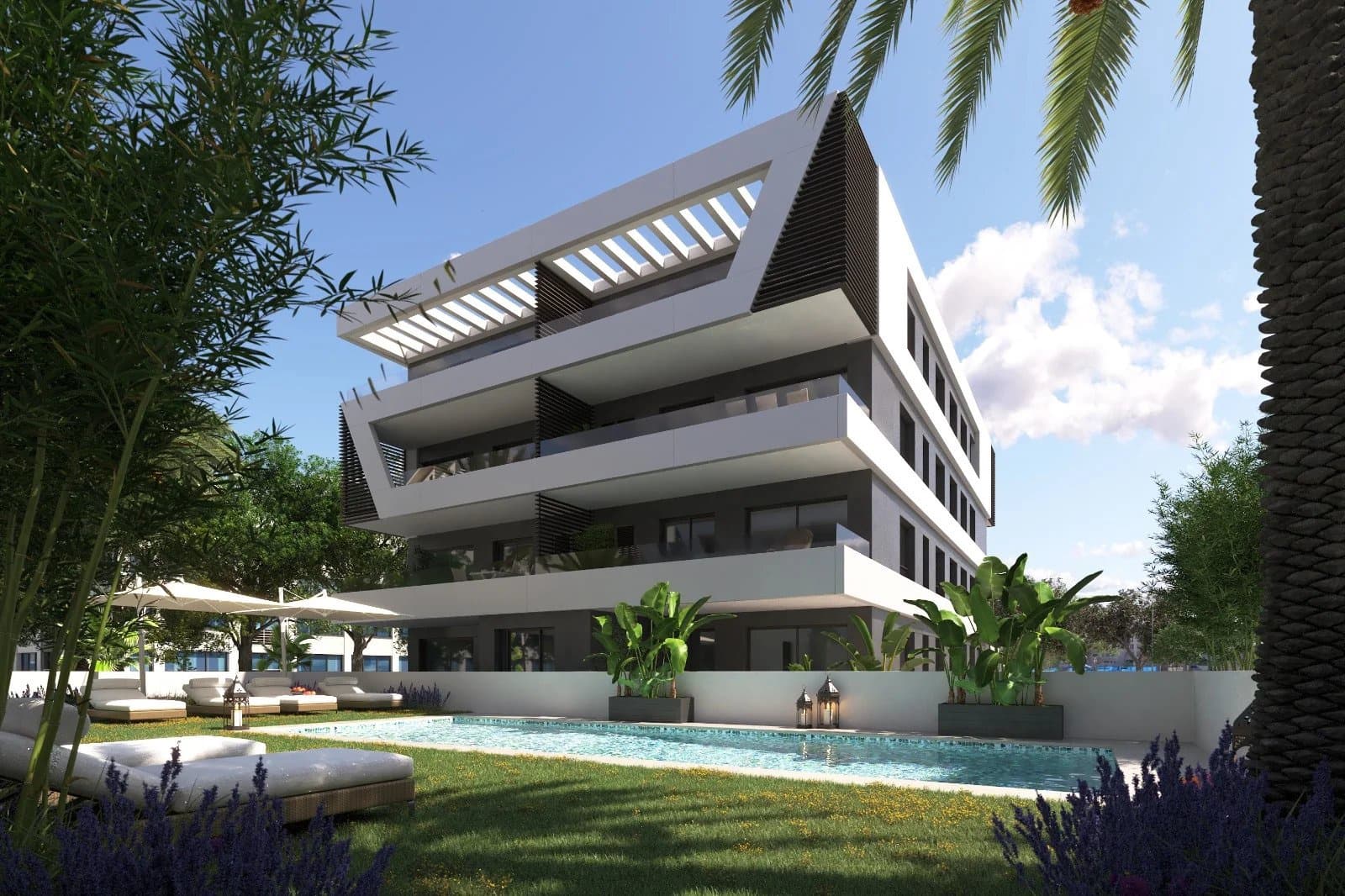 2 sovrum Lägenhet till salu i San Juan de Alicante / Sant Joan d'Alacant med pool garage - 443 825 € (Ref: 9882820)