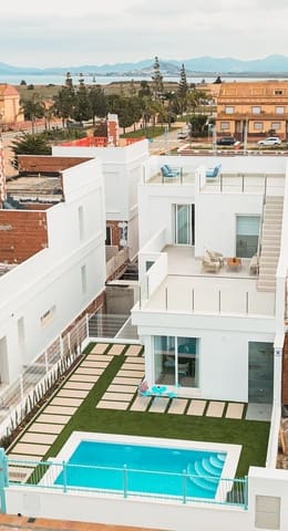 3 soveværelse Villa til salg i Las Lomas de Rame - Bahía Bella, Los Alcázares med swimmingpool - € 467.000 (Ref: 9883036)