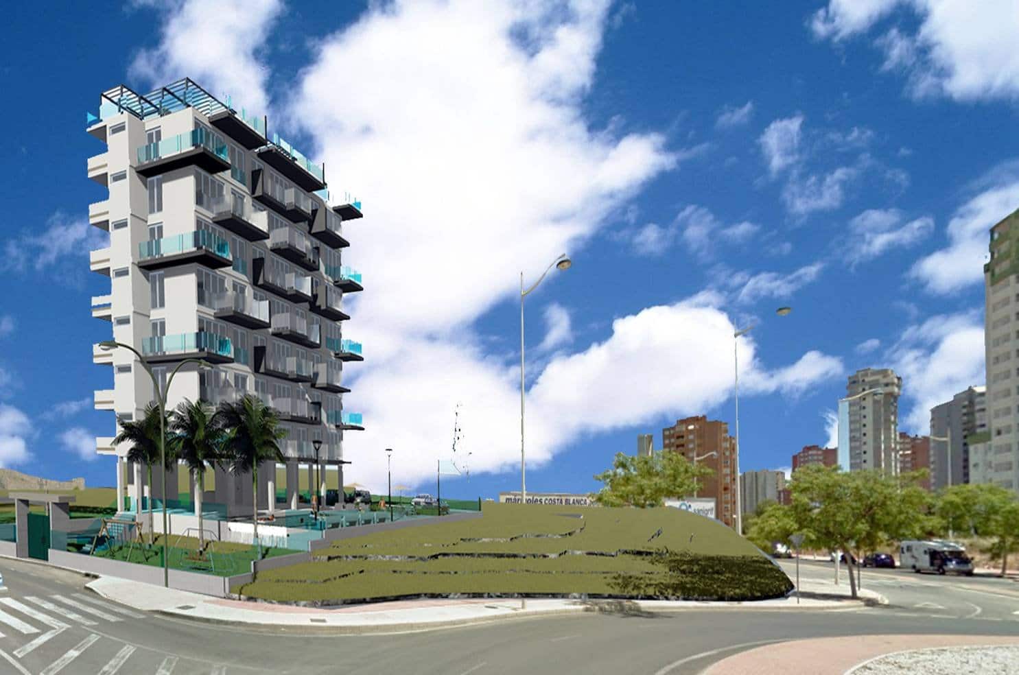 Apartamento de 2 habitaciones en Finestrat en venta con piscina garaje - 275.000 € (Ref: 9883162)