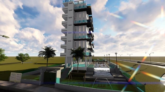 2 sypialnia Apartament na sprzedaż w Cala de Finestrat, Finestrat z basenem garażem - 275 000 € (Ref: 9883162)
