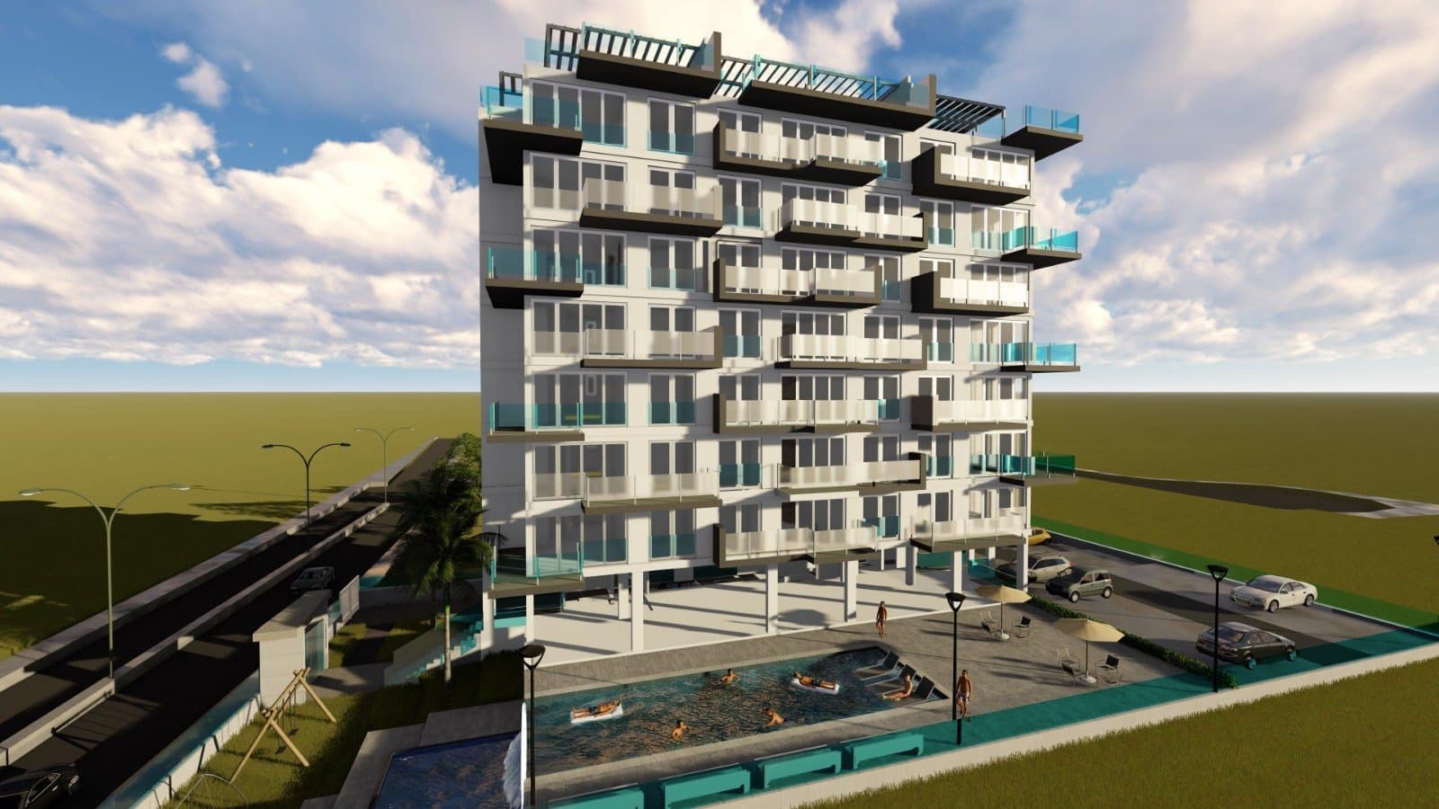 Apartamento de 2 habitaciones en Finestrat en venta con piscina garaje - 275.000 € (Ref: 9883162)