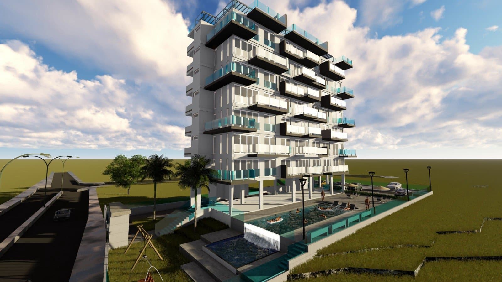 Apartamento de 2 habitaciones en Finestrat en venta con piscina garaje - 275.000 € (Ref: 9883162)