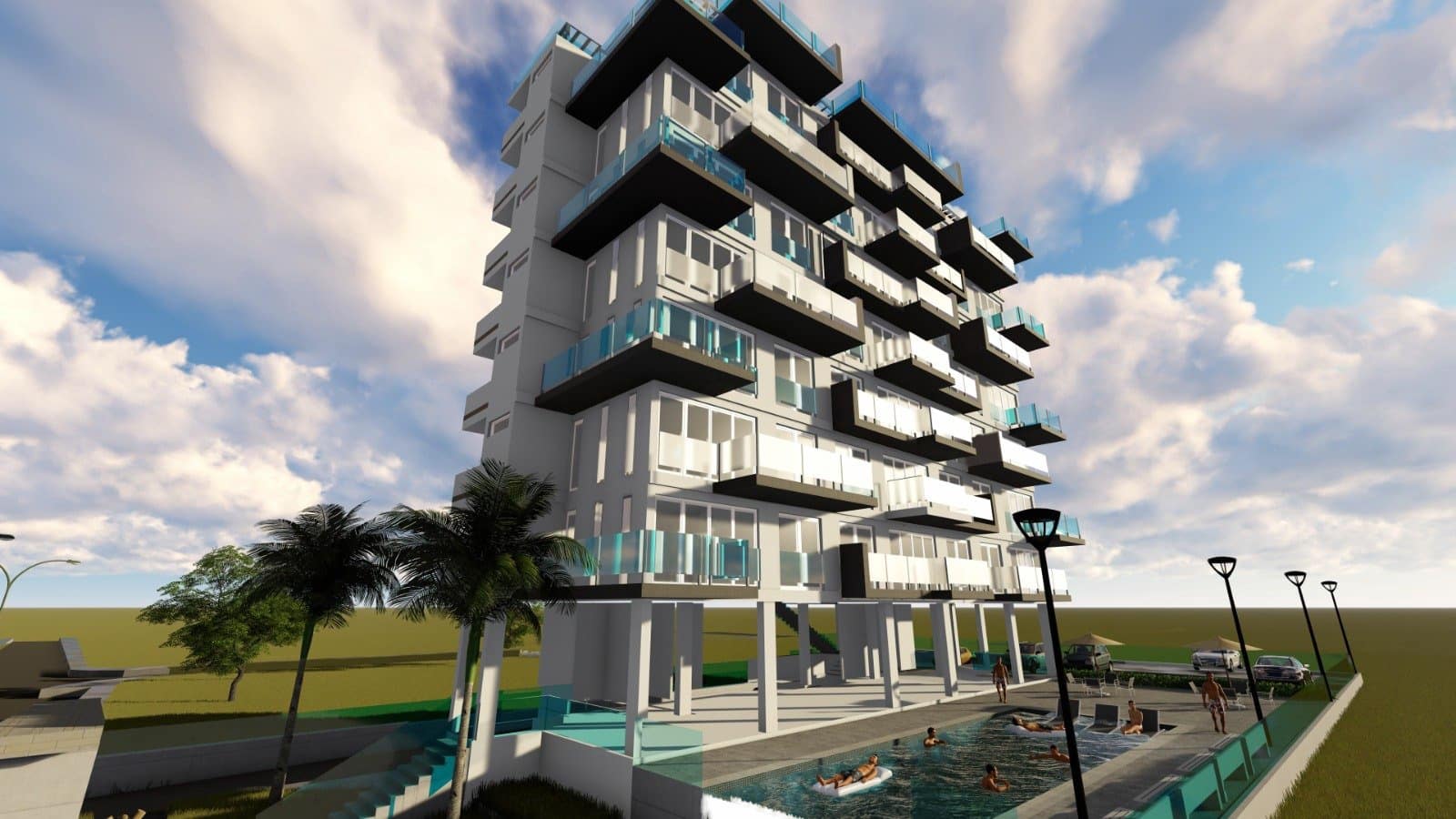 Apartamento de 2 habitaciones en Finestrat en venta con piscina garaje - 275.000 € (Ref: 9883162)